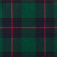 Shaw Green Modern 16oz Tartan Fabric By The Metre